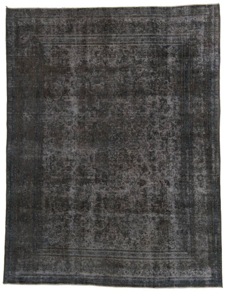 Detail image of 9' 3 x 12' 7 Hand Knotted Ultra Vintage Persian Wool Rug