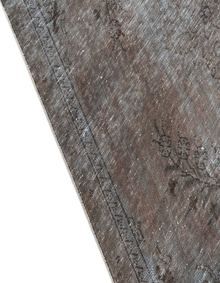 Detail image of 6' 9 x 8' 10  Hand Knotted Ultra Vintage Persian Wool Rug