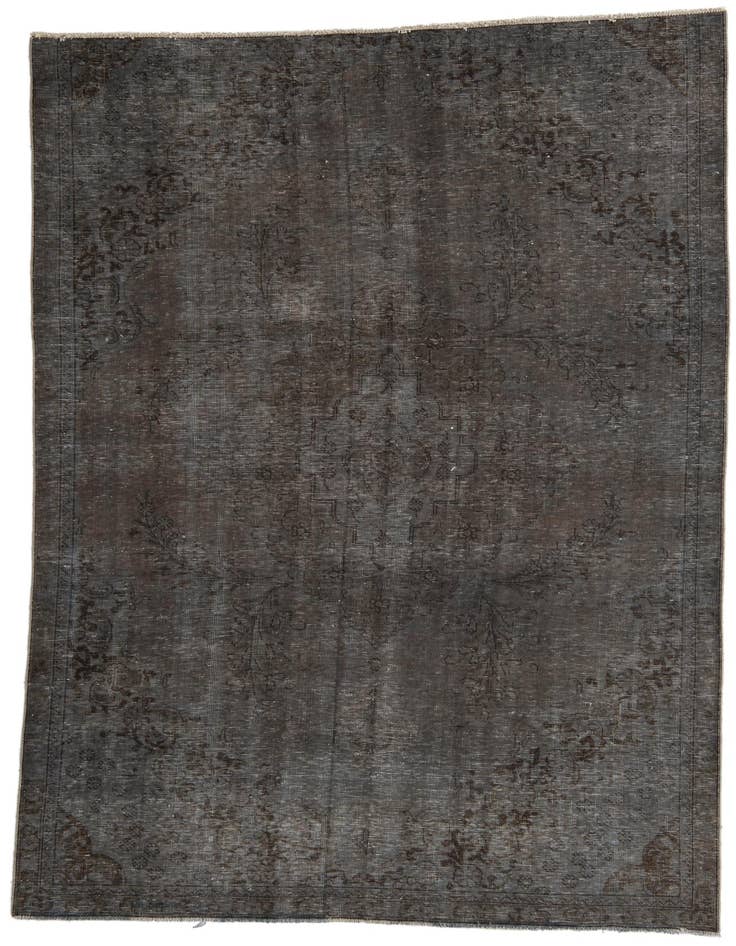 Detail image of 6' 9 x 8' 10 Hand Knotted Ultra Vintage Persian Wool Rug