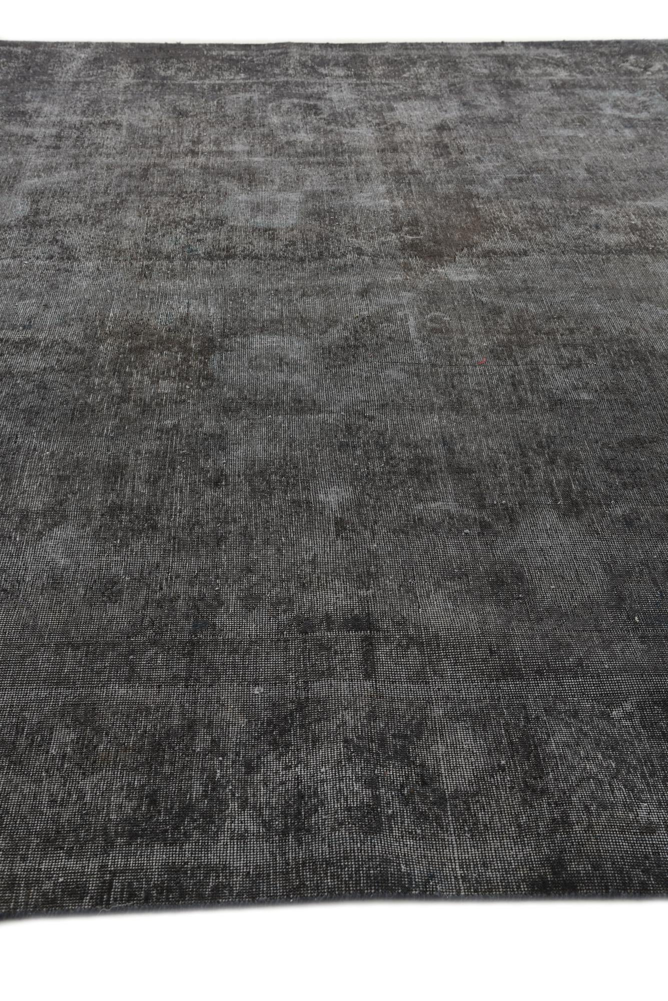 9' 5 x 12' 8 Hand Knotted Ultra Vintage Persian Wool Rug
