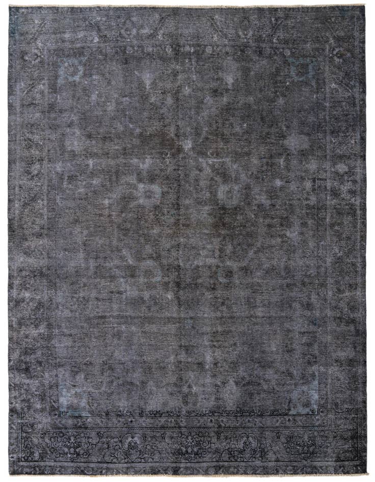 Detail image of 9' 5 x 12' 8 Hand Knotted Ultra Vintage Persian Wool Rug