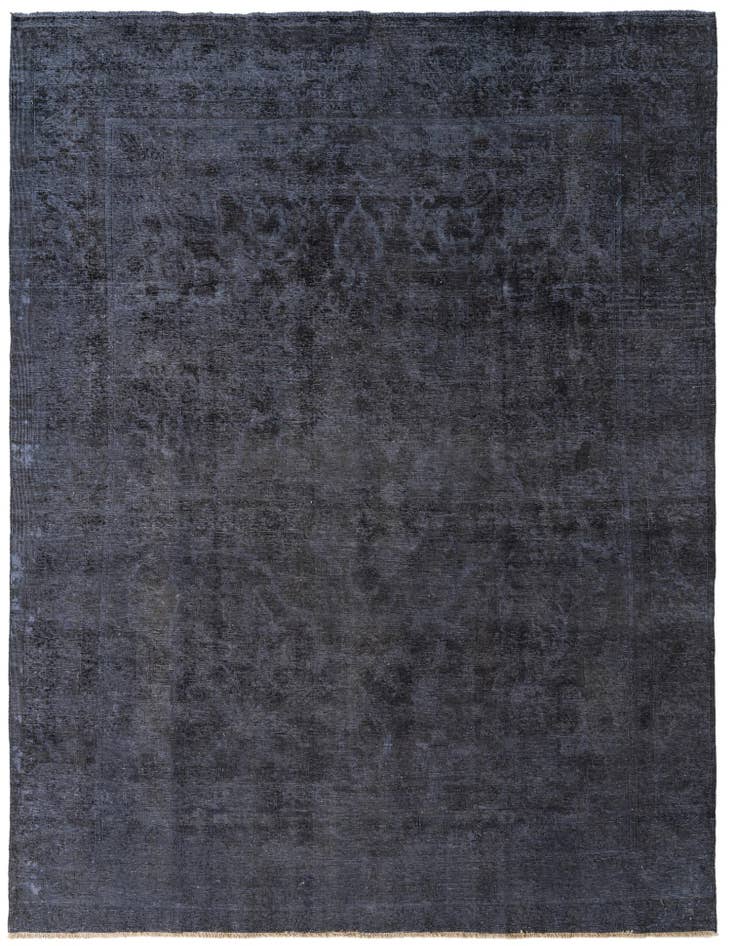 Detail image of 9' 2 x 12' 3 Hand Knotted Ultra Vintage Persian Wool Rug