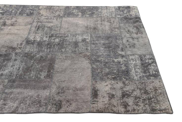 Detailansicht von 150cm x 205cm Handgeknüpft Ultra Vintage Persisch Wolle Teppich