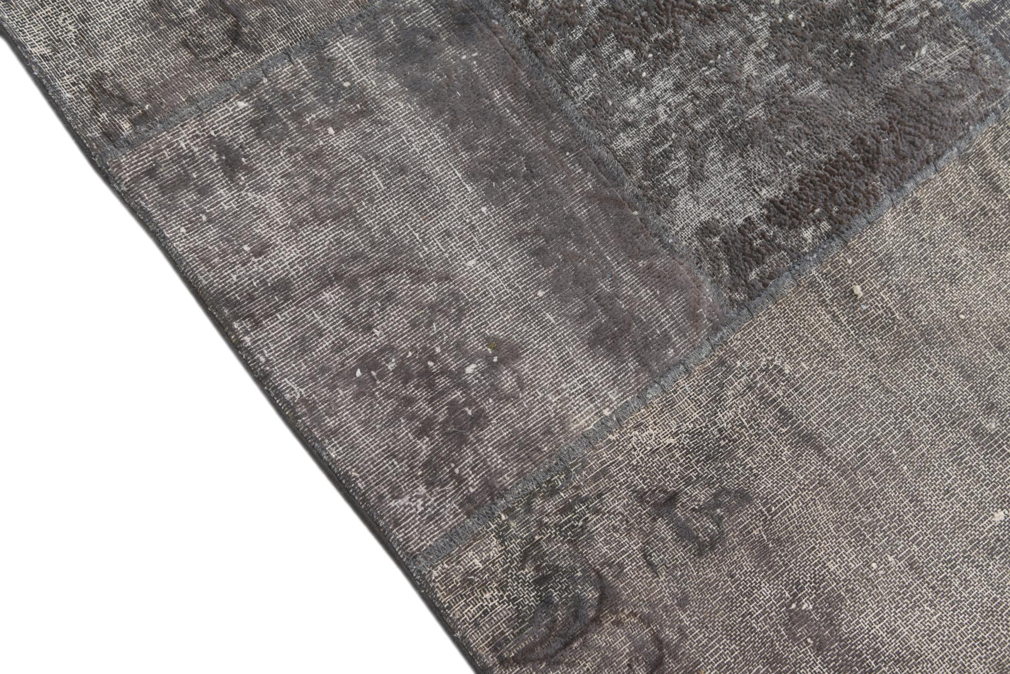 5' x 6' 8 Hand Knotted Ultra Vintage Persian Wool Rug