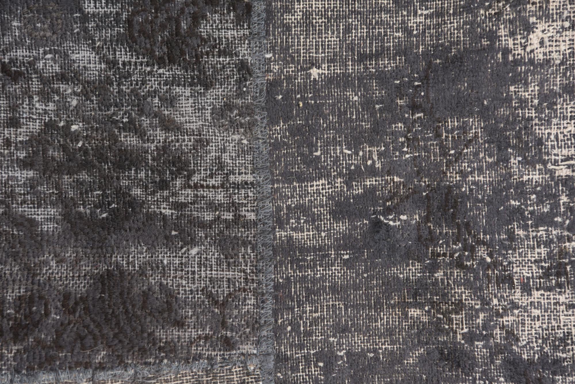 5' x 6' 8 Hand Knotted Ultra Vintage Persian Wool Rug