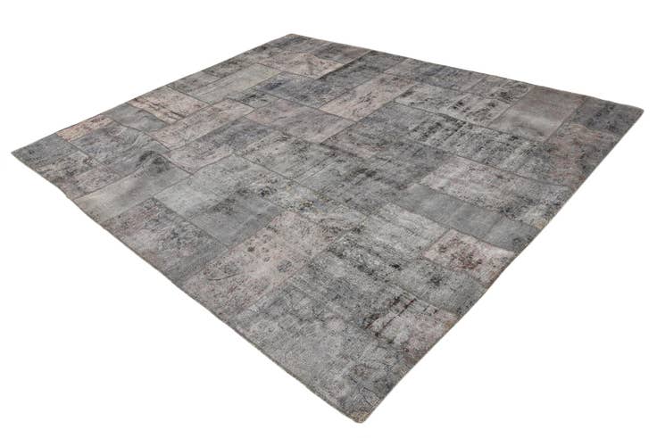 Detail image of 8' 7 x 10' 1 Hand Knotted Ultra Vintage Persian Wool Rug