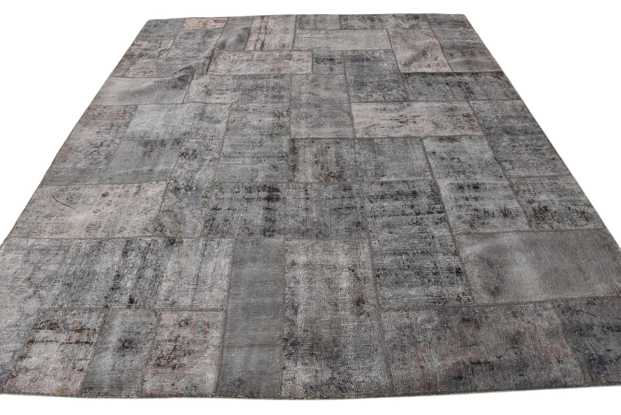 8' 7 x 10' 1 Hand Knotted Ultra Vintage Persian Wool Rug