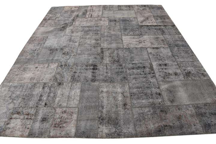 8' 7 x 10' 1 Hand Knotted Ultra Vintage Persian Wool Rug
