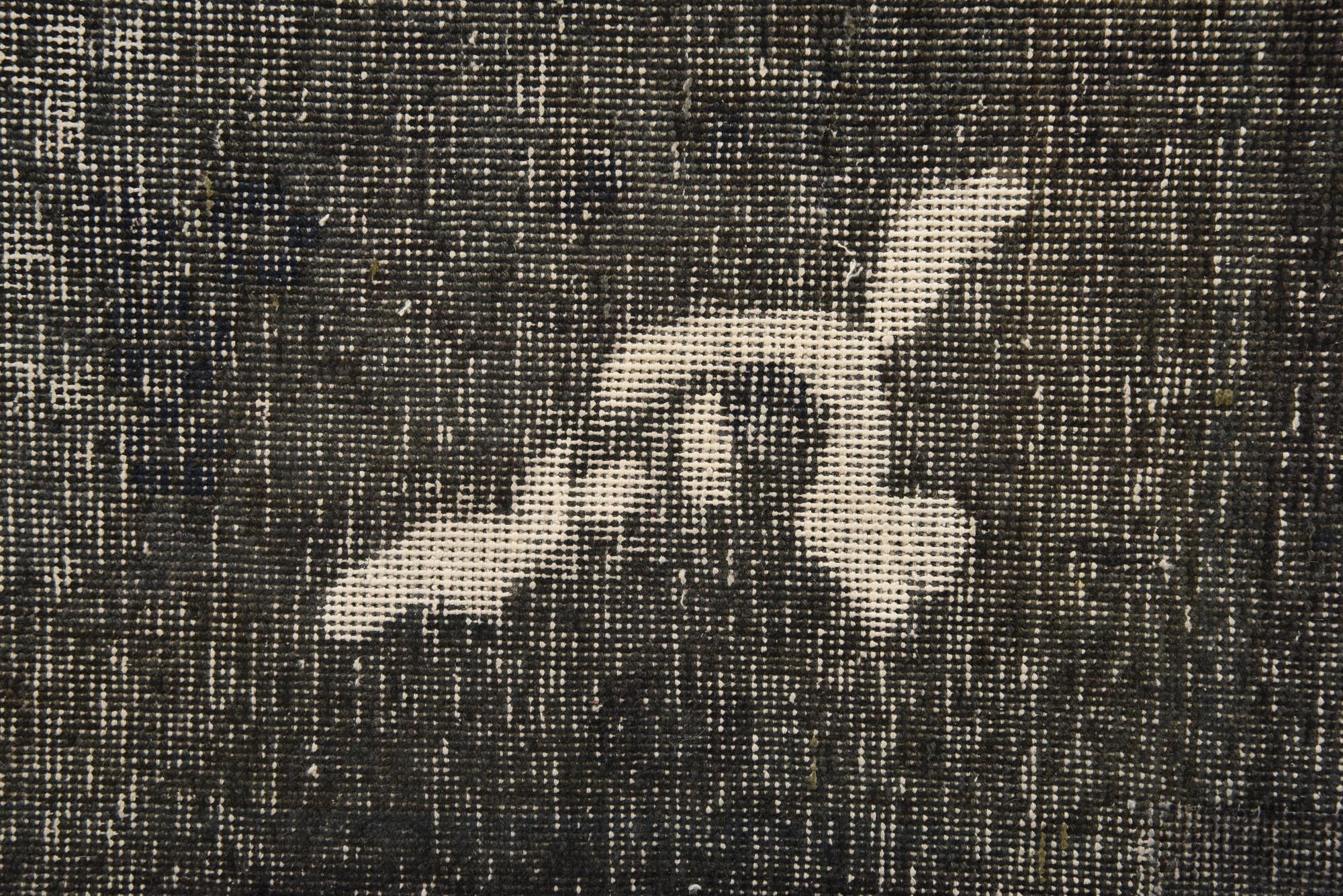 9' 4 x 12' 8 Hand Knotted Ultra Vintage Persian Wool Rug