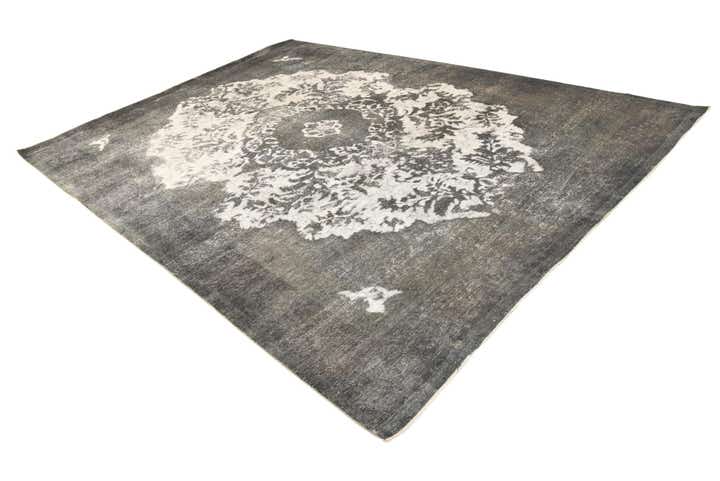 9' 4 x 12' 8 Hand Knotted Ultra Vintage Persian Wool Rug