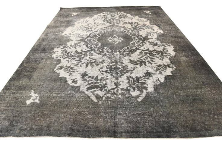 Detail image of 9' 4 x 12' 8 Hand Knotted Ultra Vintage Persian Wool Rug