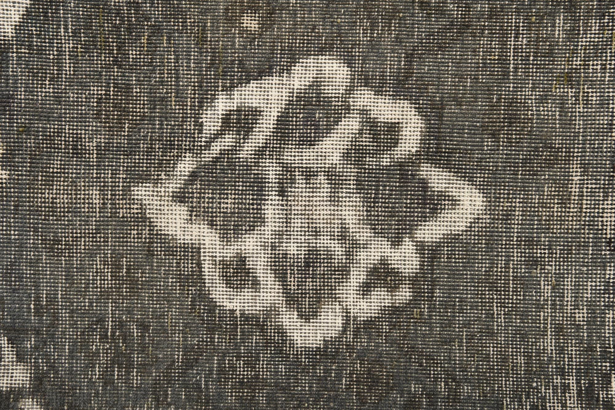 9' 4 x 12' 8 Hand Knotted Ultra Vintage Persian Wool Rug