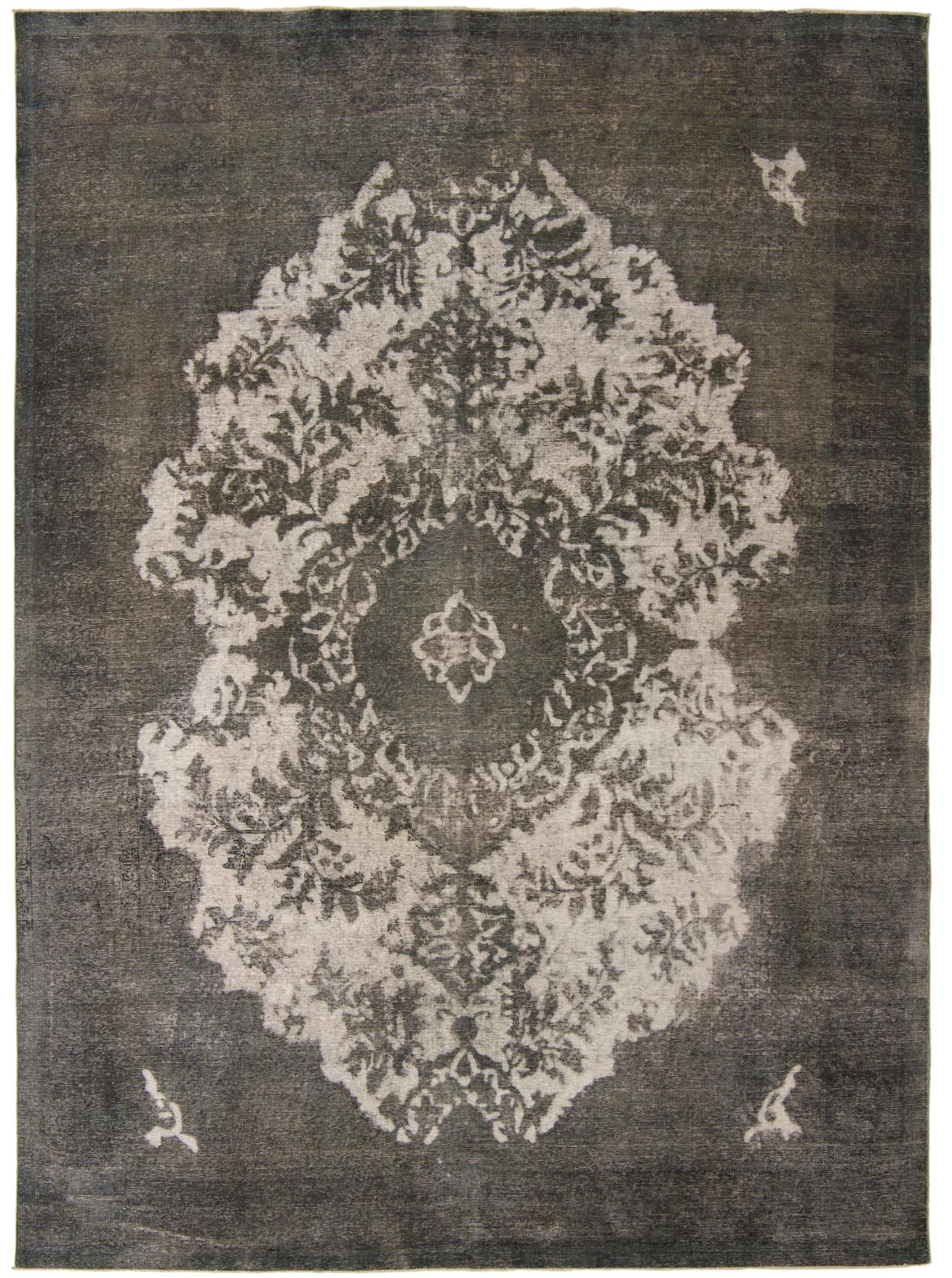 9' 4 x 12' 8 Hand Knotted Ultra Vintage Persian Wool Rug