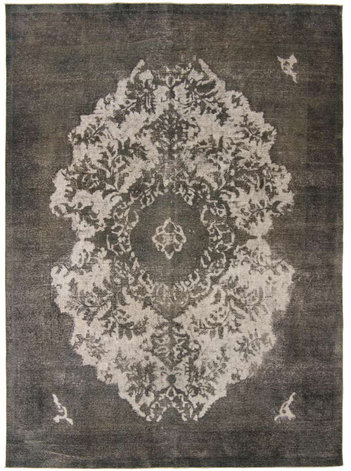 9' 4 x 12' 8 Hand Knotted Ultra Vintage Persian Wool Rug