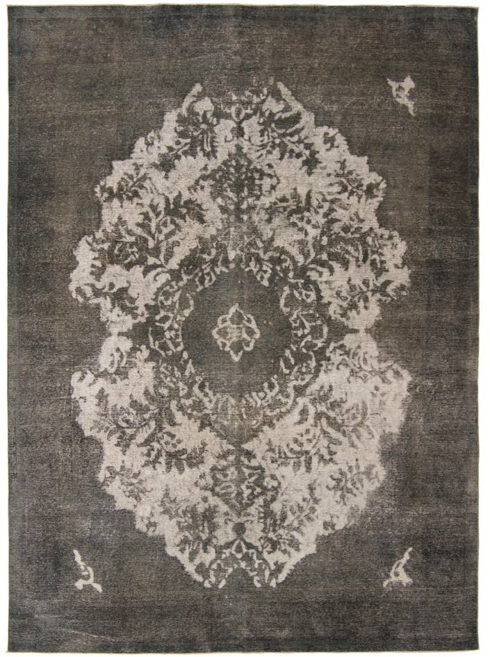 Detail image of 9' 4 x 12' 8 Hand Knotted Ultra Vintage Persian Wool Rug