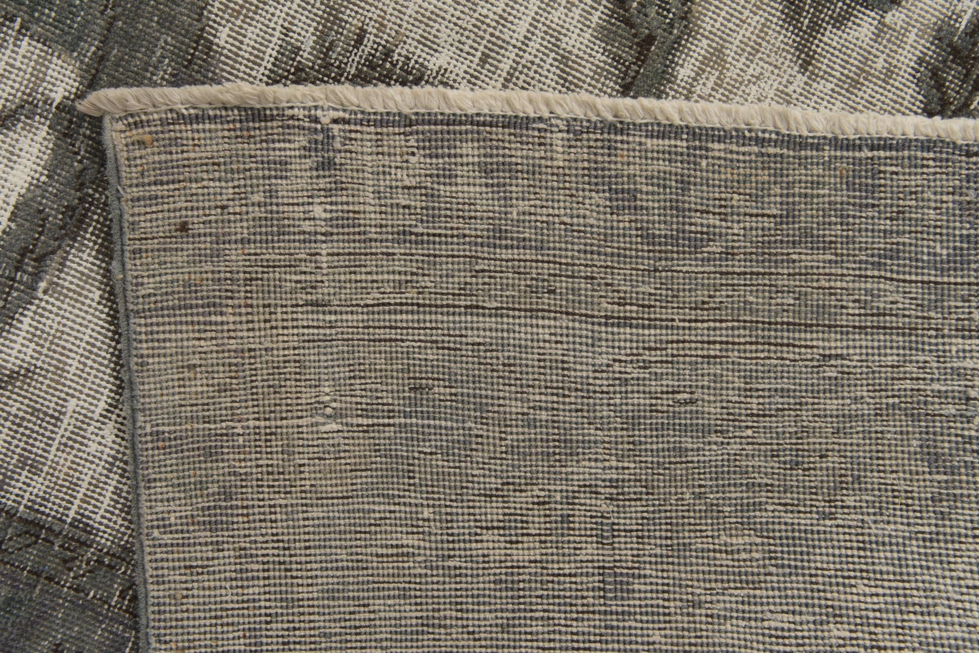9' 7 x 13' Hand Knotted Ultra Vintage Persian Wool Rug