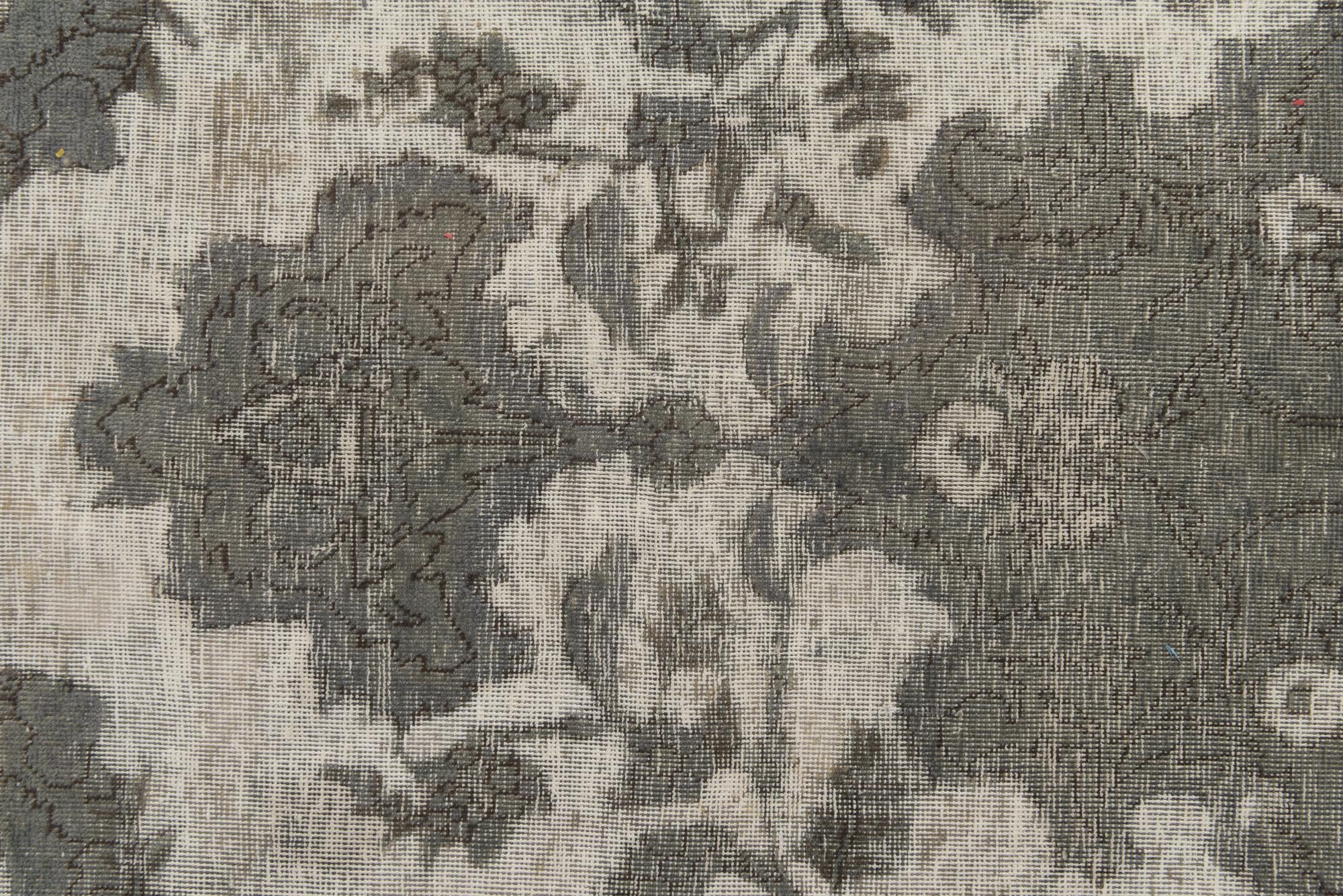 9' 7 x 13' Hand Knotted Ultra Vintage Persian Wool Rug