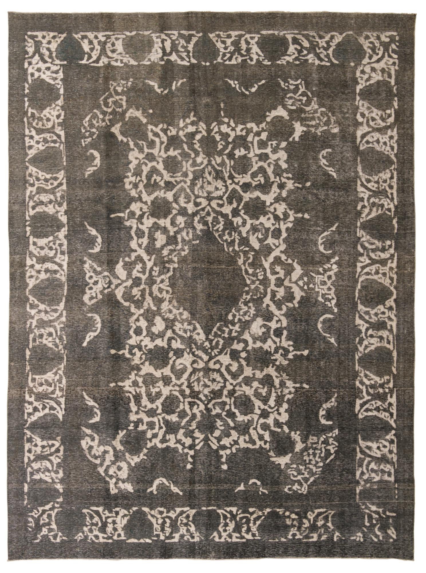 9' 6 x 13' Hand Knotted Ultra Vintage Persian Wool Rug