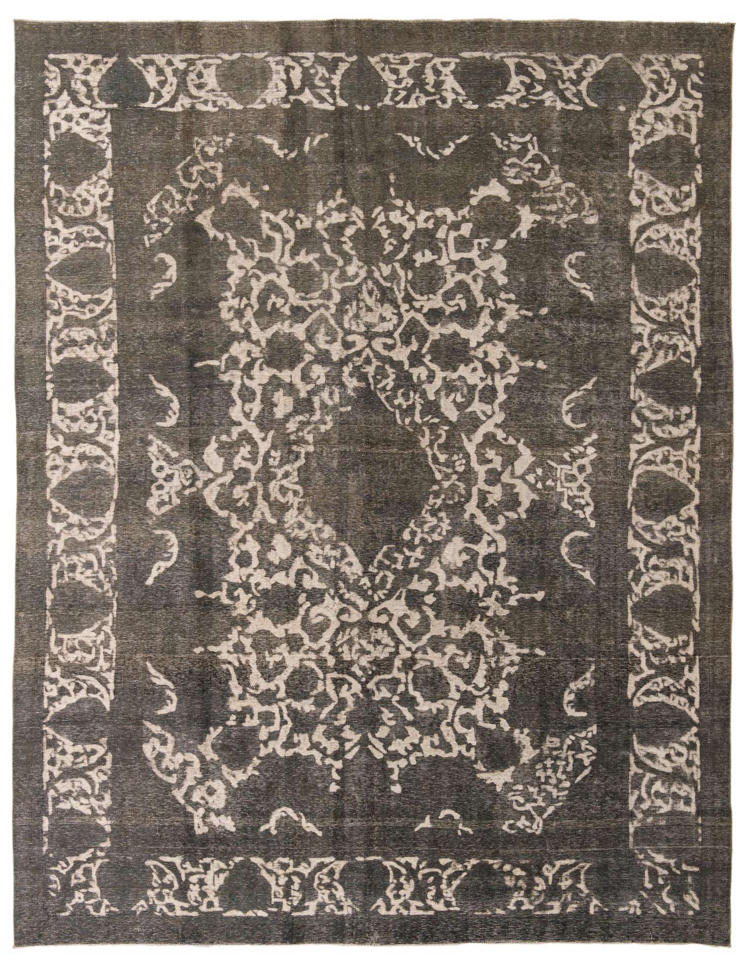 Primary image 9' 6 x 13'  Hand Knotted Ultra Vintage Persian Wool Rug