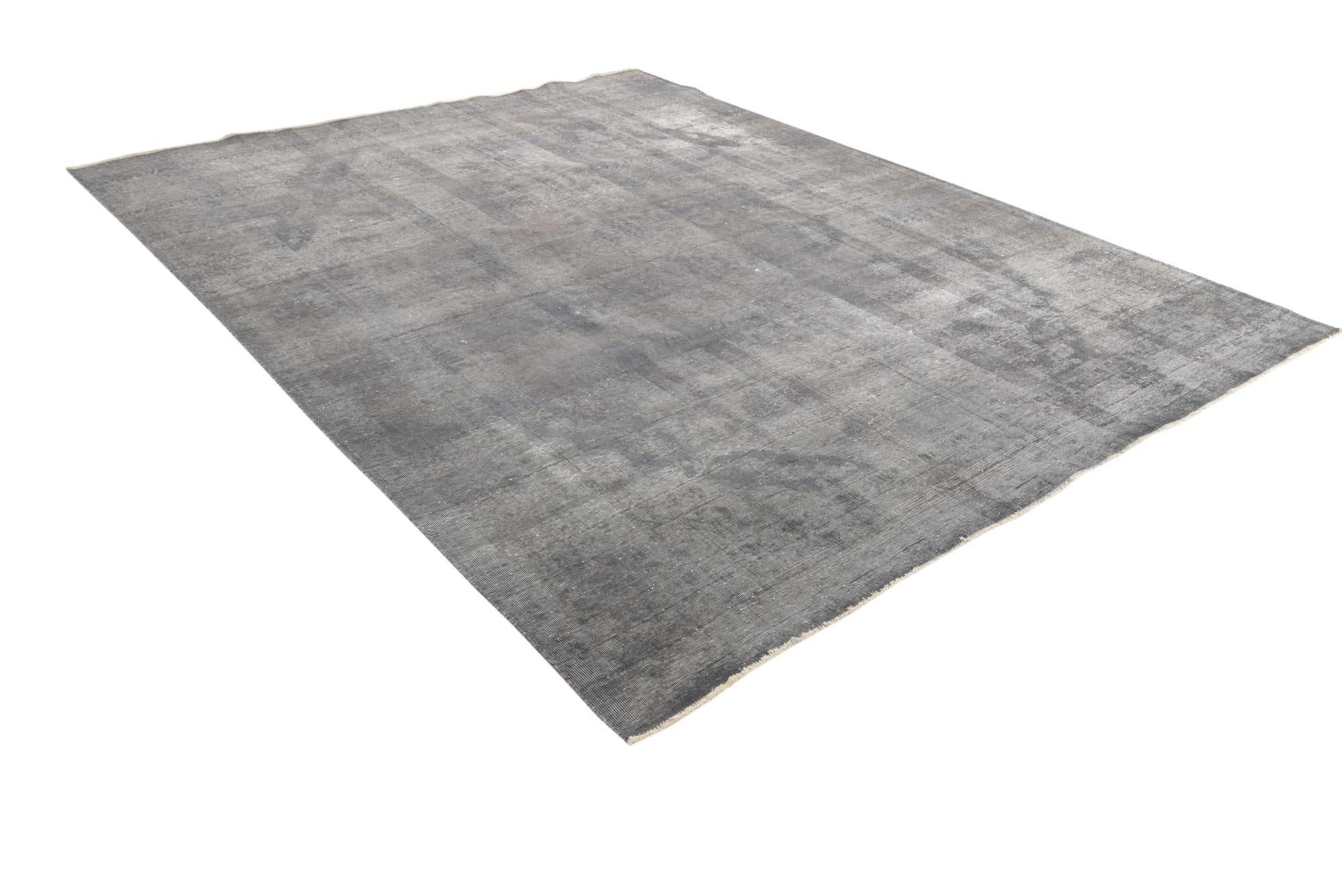 9' 7 x 12' 6 Hand Knotted Ultra Vintage Persian Wool Rug
