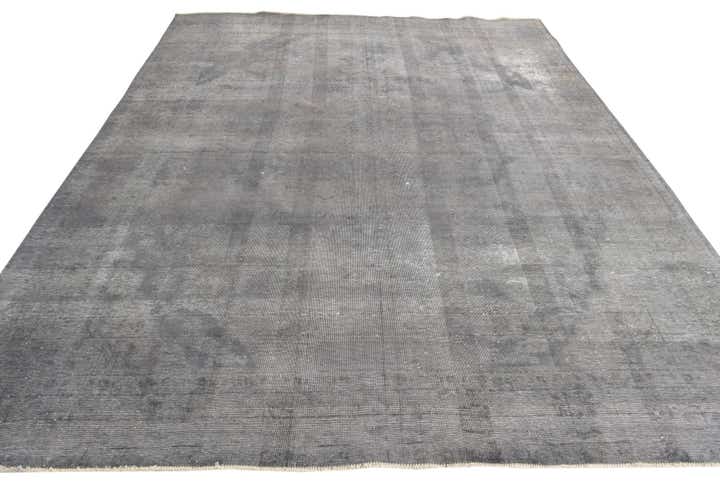 9' 7 x 12' 6 Hand Knotted Ultra Vintage Persian Wool Rug