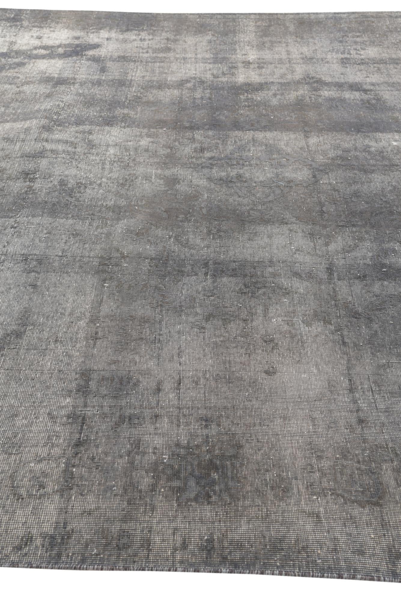 9' 7 x 12' 6 Hand Knotted Ultra Vintage Persian Wool Rug