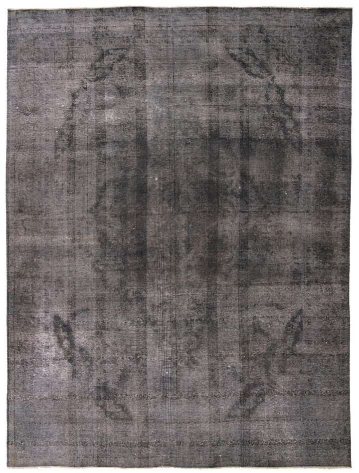 9' 7 x 12' 6 Hand Knotted Ultra Vintage Persian Wool Rug