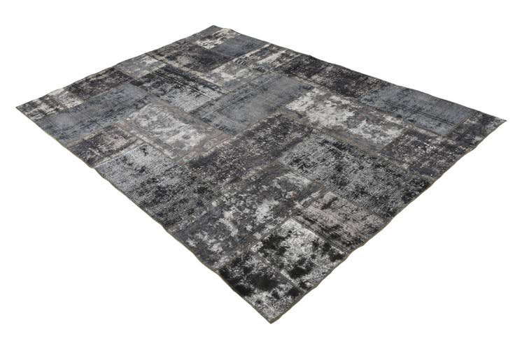Detail image of 5' 8 x 8' 5 Hand Knotted Ultra Vintage Persian Wool Rug