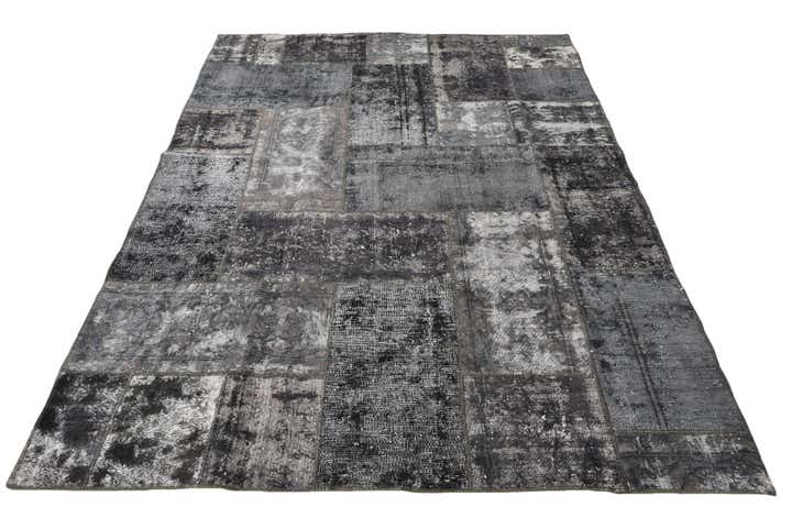 5' 8 x 8' 5 Hand Knotted Ultra Vintage Persian Wool Rug