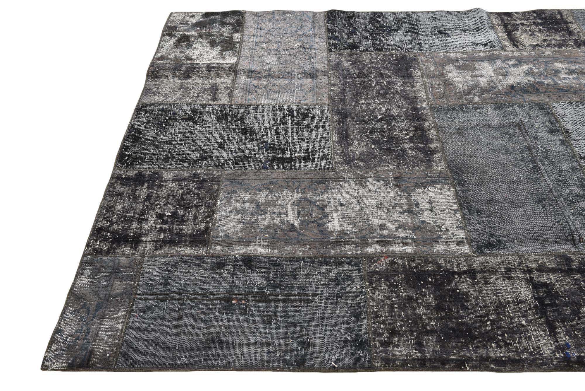5' 8 x 8' 5 Hand Knotted Ultra Vintage Persian Wool Rug