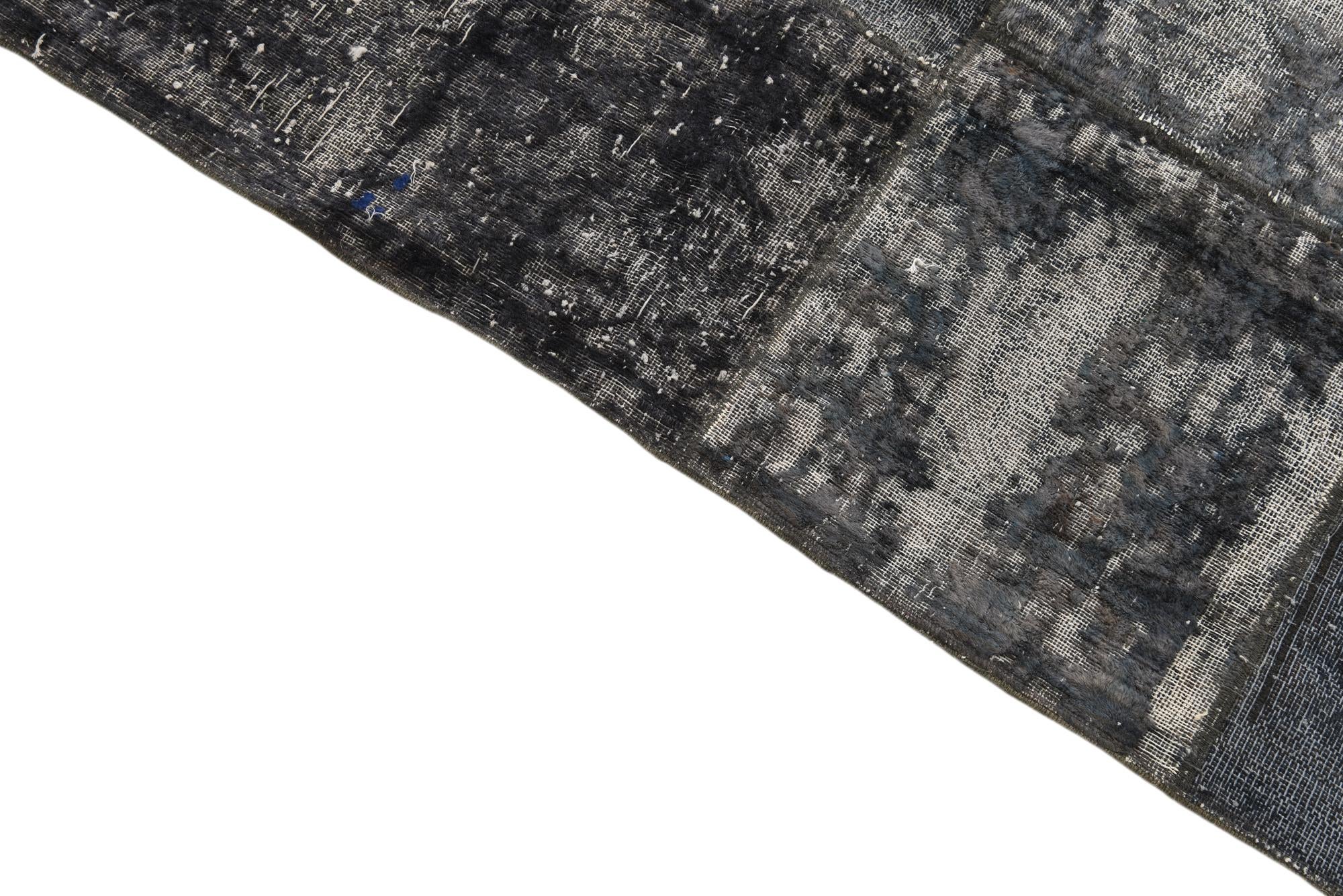 5' 8 x 8' 5 Hand Knotted Ultra Vintage Persian Wool Rug