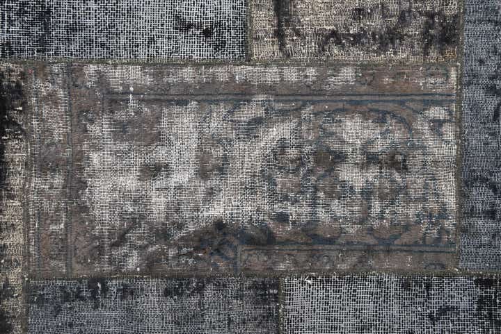 5' 8 x 8' 5 Hand Knotted Ultra Vintage Persian Wool Rug