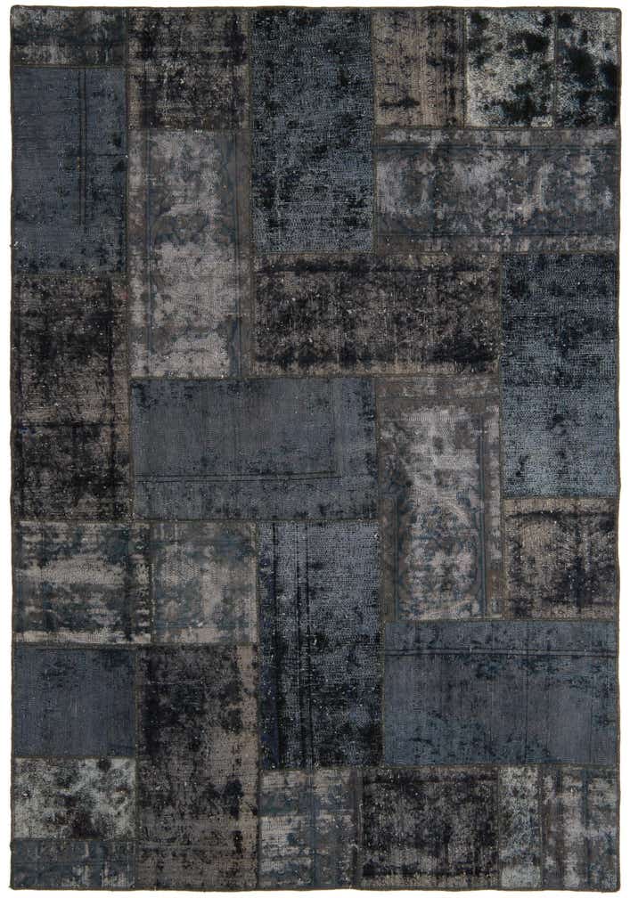 5' 8 x 8' 5 Hand Knotted Ultra Vintage Persian Wool Rug
