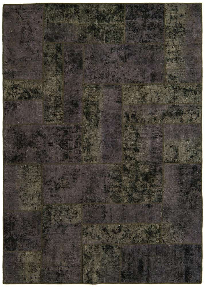 5' 8 x 8' 1 Hand Knotted Ultra Vintage Persian Wool Rug