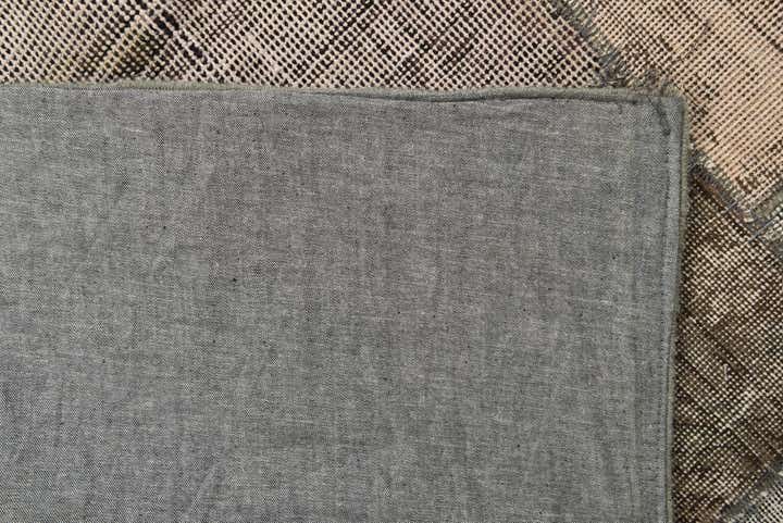 4' 10 x 6' 10 Hand Knotted Ultra Vintage Persian Wool Rug
