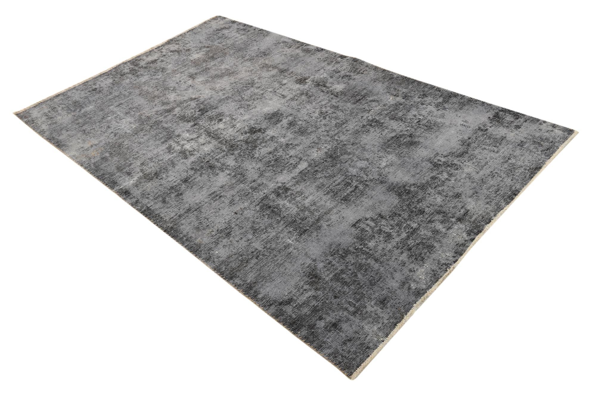 4' 10 x 8' Hand Knotted Ultra Vintage Persian Wool Rug