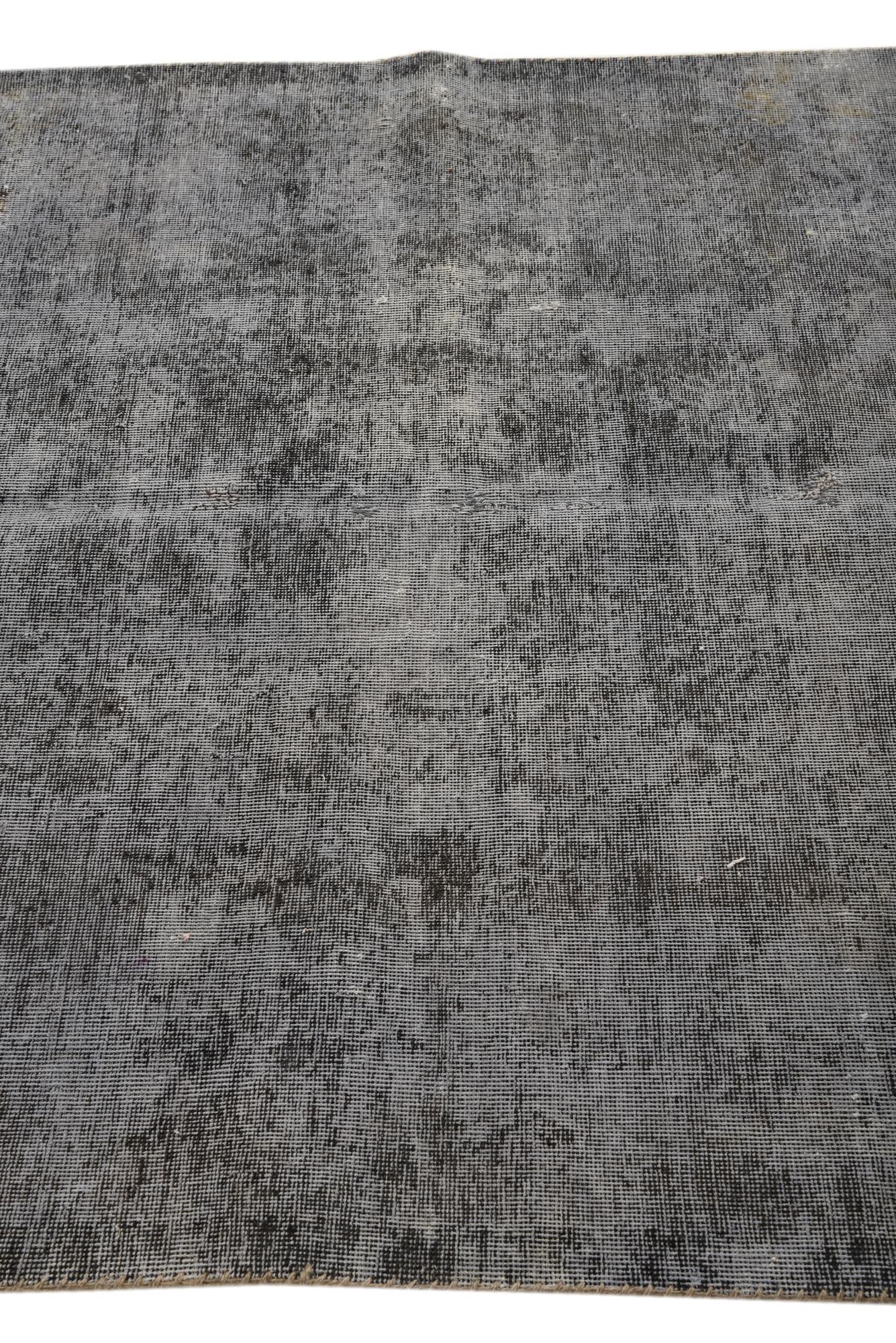 4' 10 x 8' Hand Knotted Ultra Vintage Persian Wool Rug