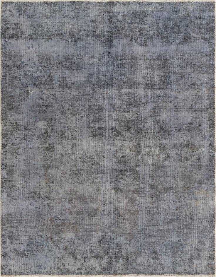 Detail image of 4' 10 x 8' Hand Knotted Ultra Vintage Persian Wool Rug