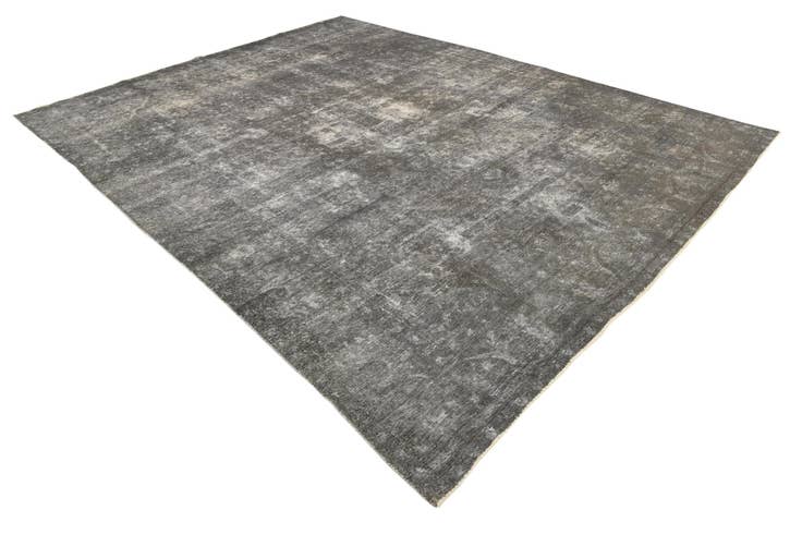 Detail image of 9' 7 x 12' 6 Hand Knotted Ultra Vintage Persian Wool Rug