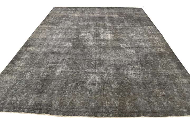 9' 7 x 12' 6 Hand Knotted Ultra Vintage Persian Wool Rug