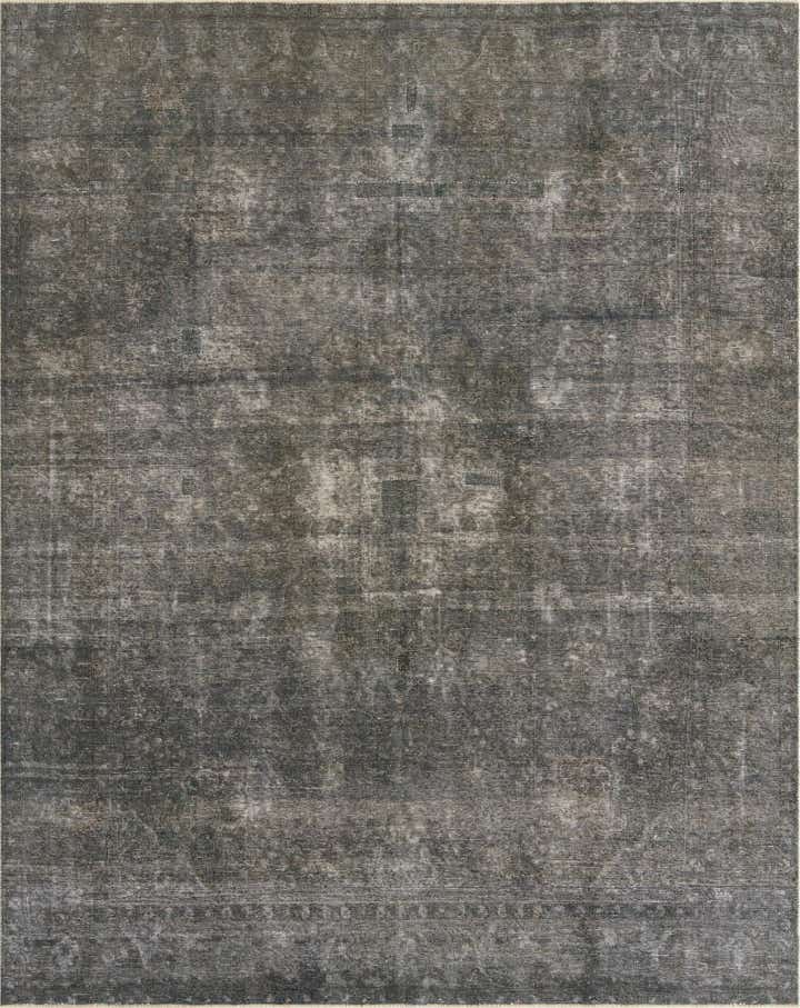 9' 7 x 12' 6 Hand Knotted Ultra Vintage Persian Wool Rug