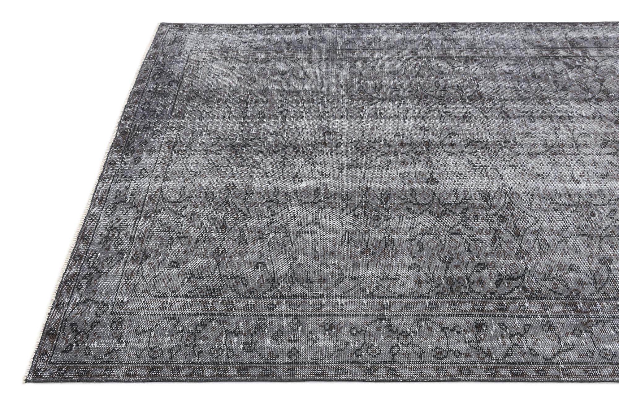 5' 2 x 8' 9 Ultra Vintage Wool Rug