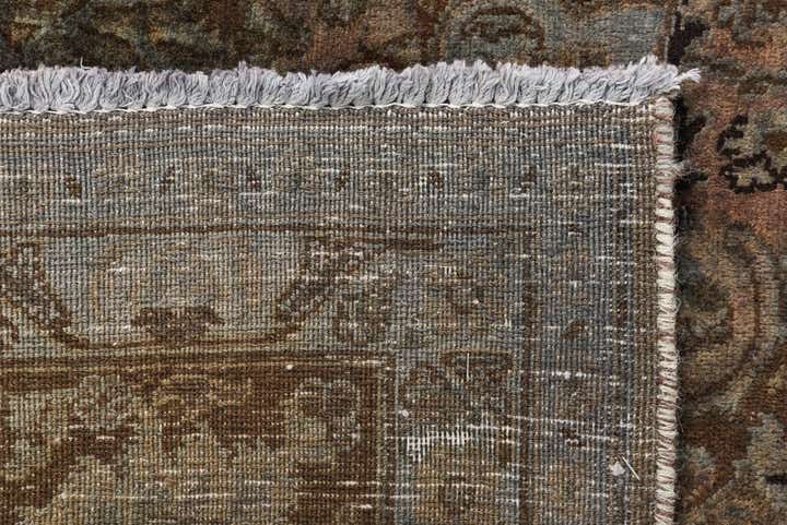 9' 5 x 12' 5 Hand Knotted Ultra Vintage Persian Wool Rug