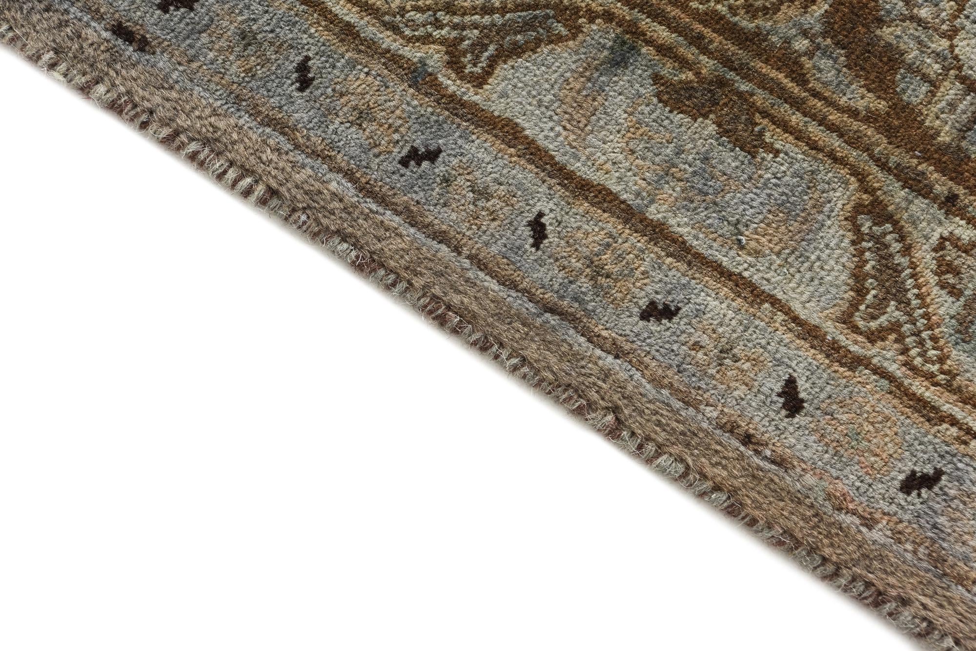 9' 5 x 12' 5 Hand Knotted Ultra Vintage Persian Wool Rug
