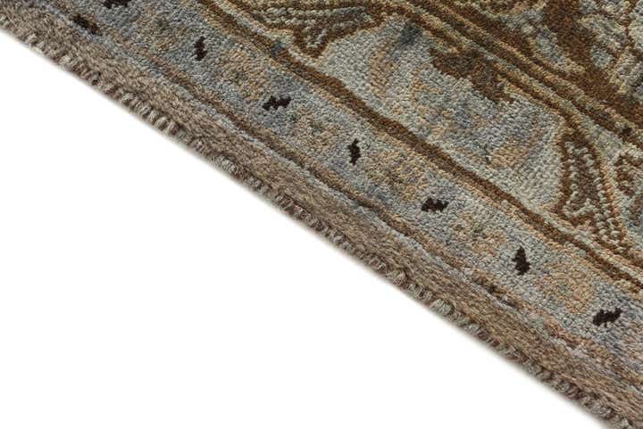 9' 5 x 12' 5 Hand Knotted Ultra Vintage Persian Wool Rug