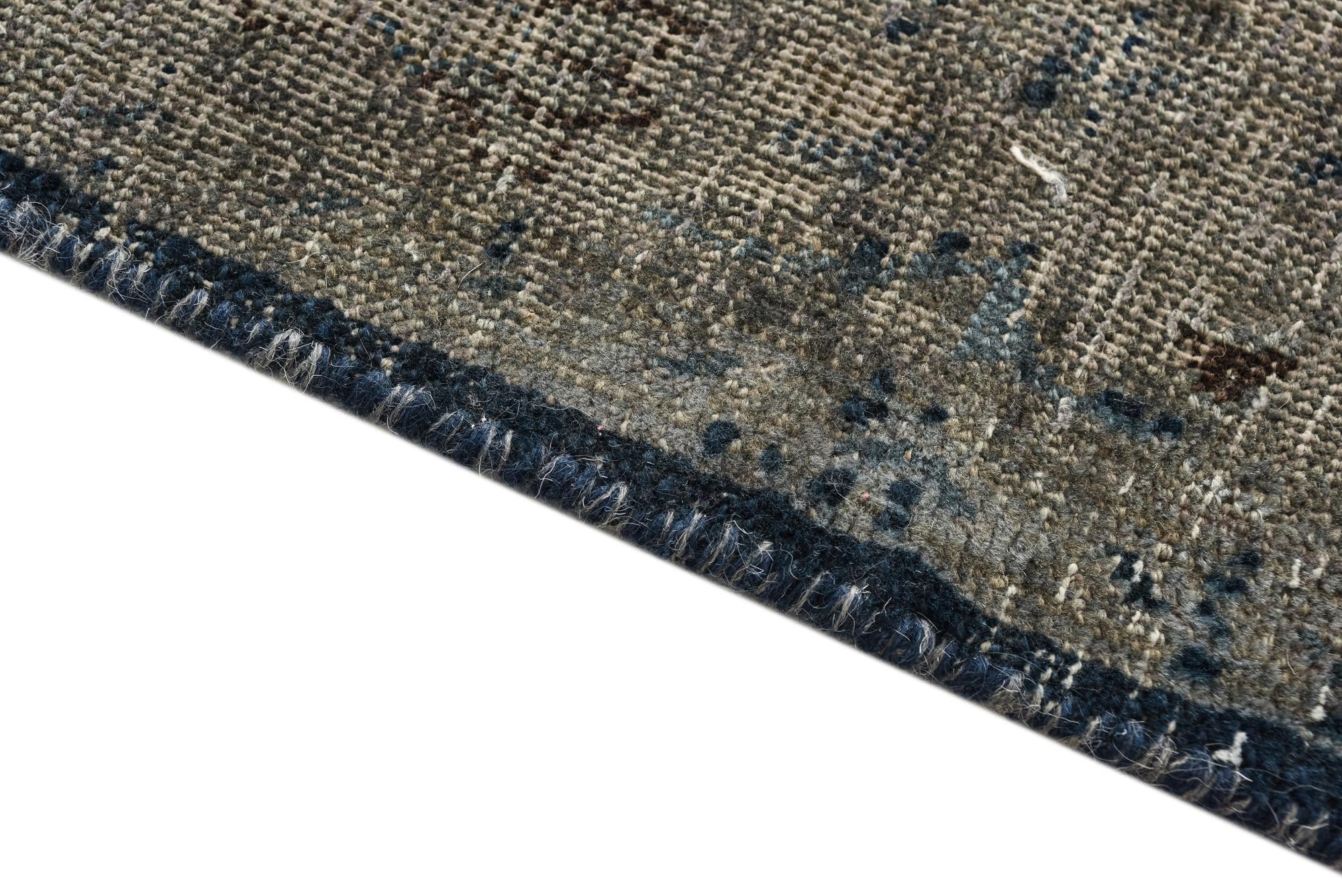9' 8 x 12' 2 Hand Knotted Ultra Vintage Persian Wool Rug
