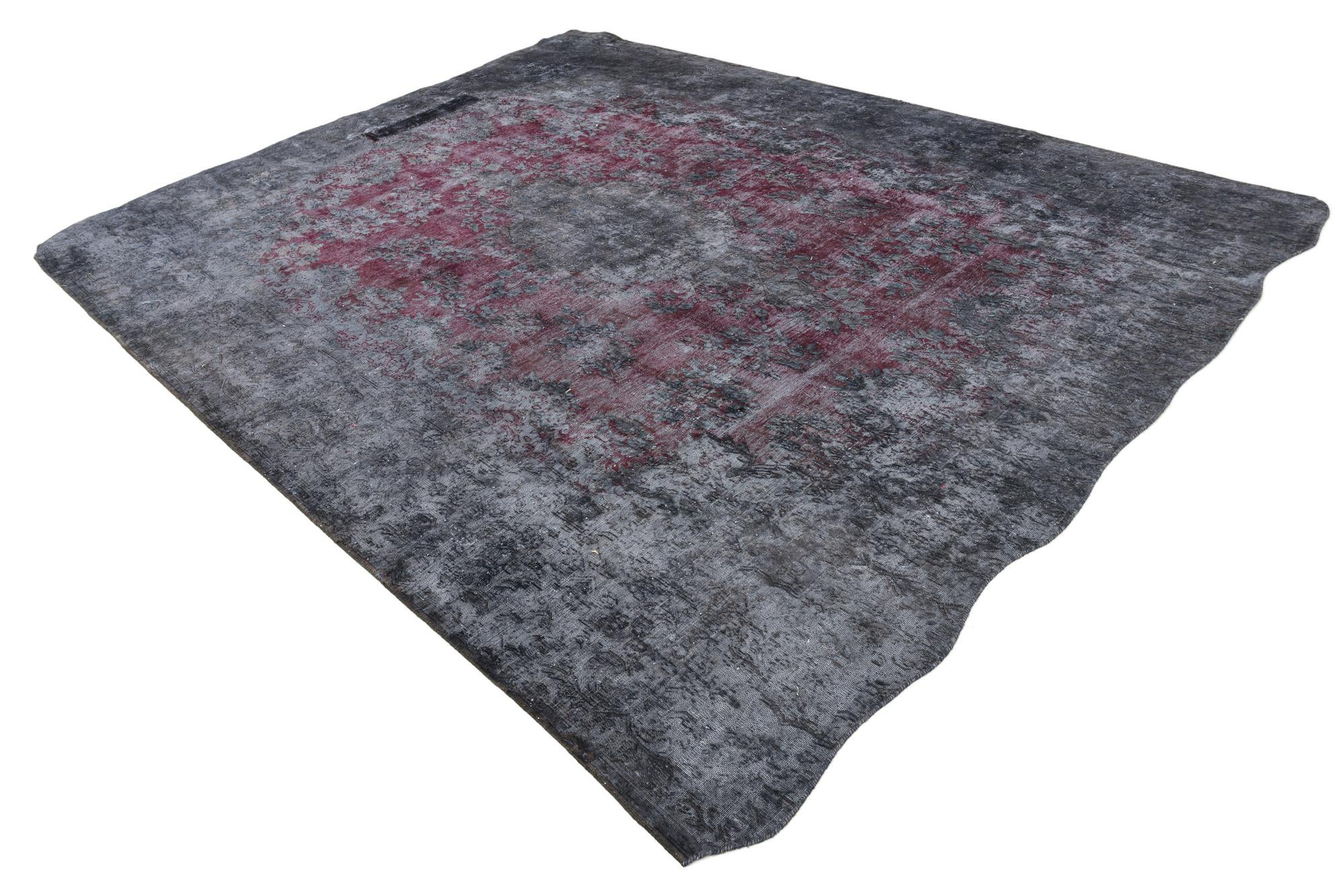 9' 6 x 12' 2 Hand Knotted Ultra Vintage Persian Wool Rug