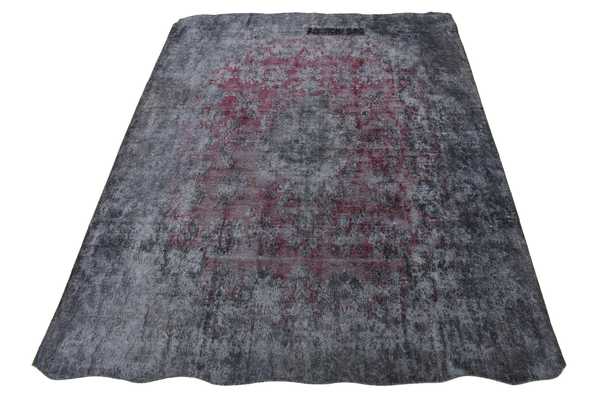 9' 6 x 12' 2 Hand Knotted Ultra Vintage Persian Wool Rug