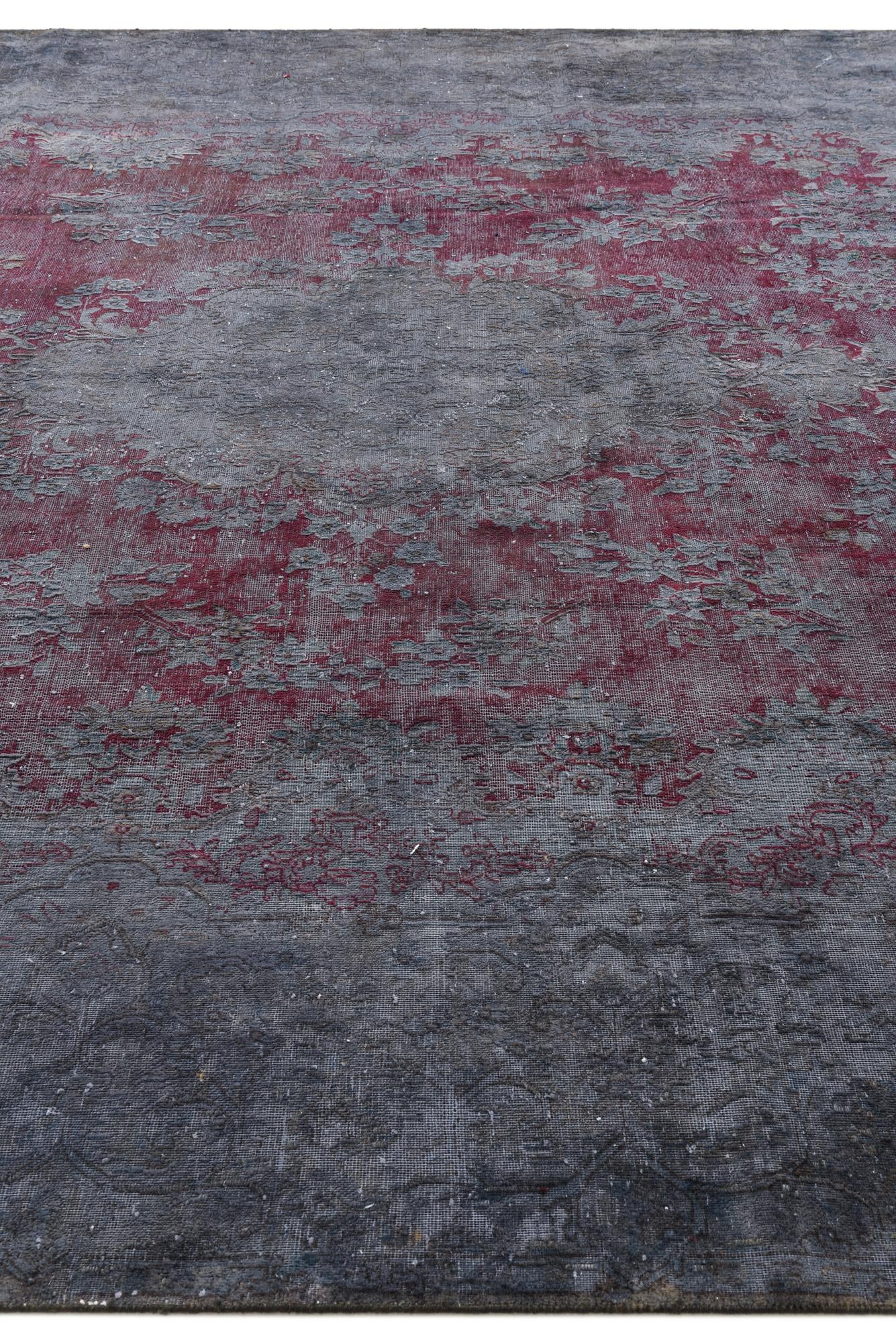 9' 6 x 12' 2 Hand Knotted Ultra Vintage Persian Wool Rug