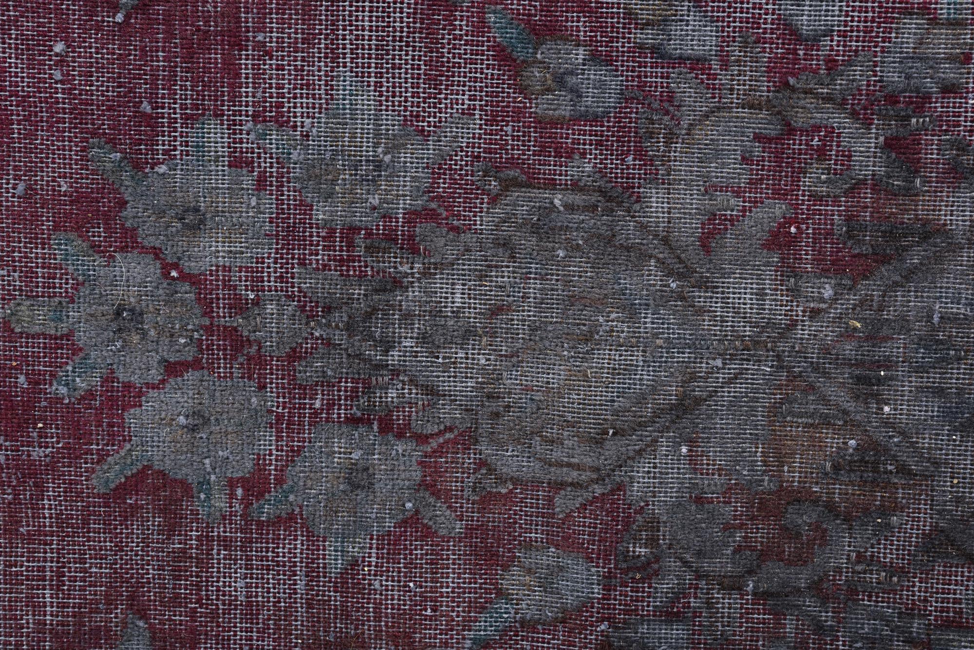 9' 6 x 12' 2 Hand Knotted Ultra Vintage Persian Wool Rug